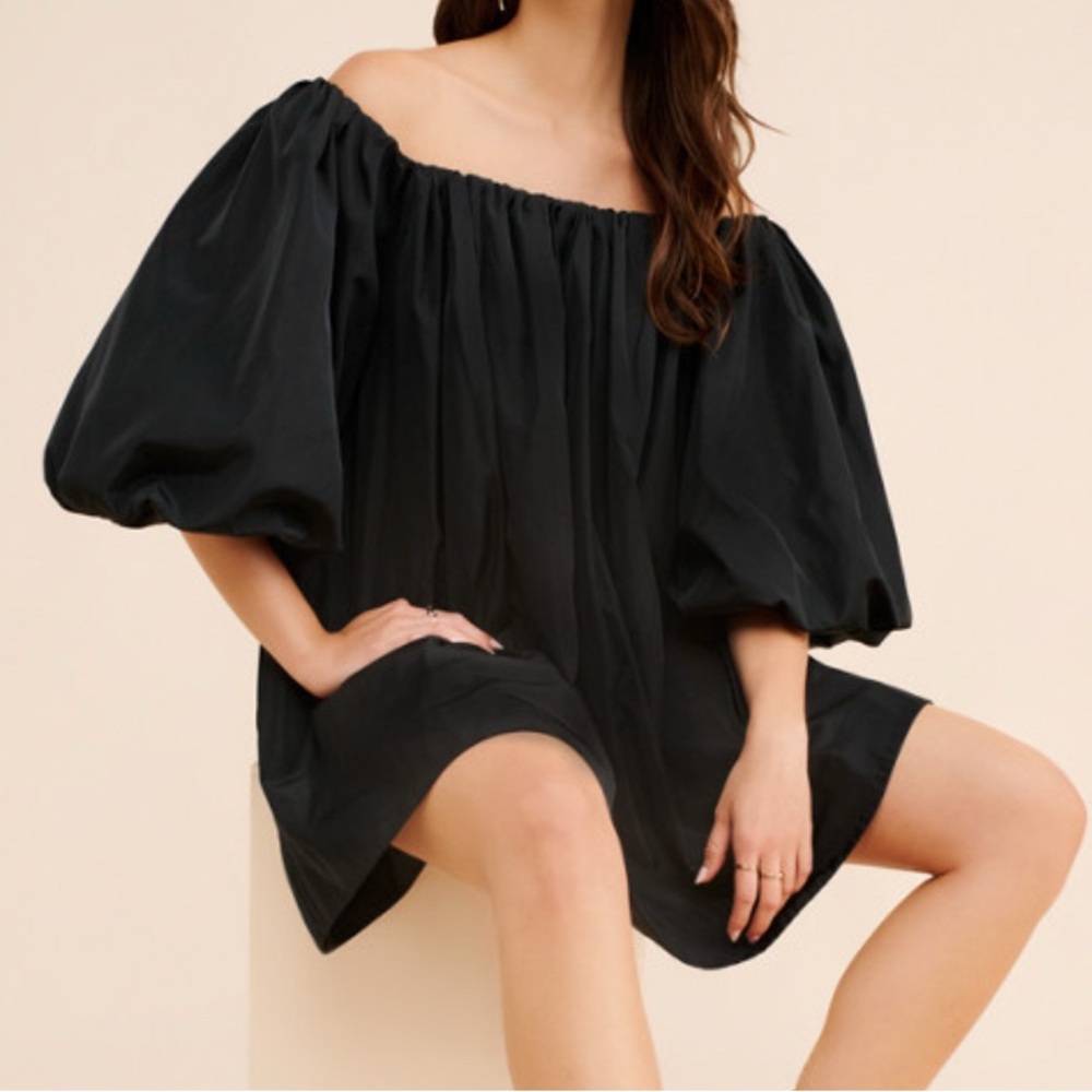 Mare Mare Black Mini Dress